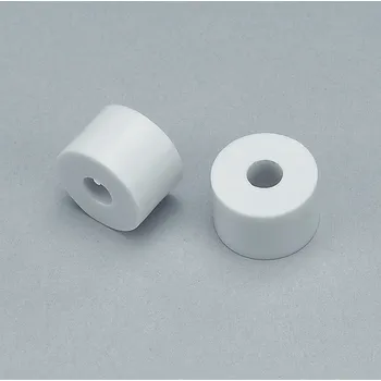 Nábytkové kování Wireli distanční podložka k šatním košům - průměr 15x10 mm, šedý plast