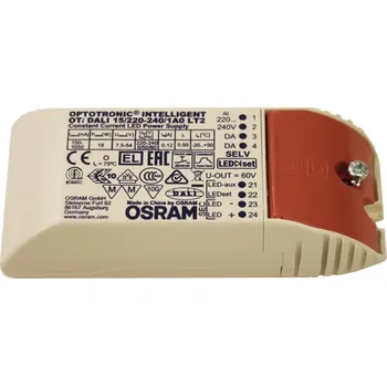 Transformátor Cariitti transformátor osvětlení Osram LED OTi DALI 15, 150mA