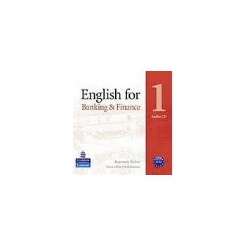 Učebnice English for Banking and Finance Level 1 Audio CD - David Bonamy