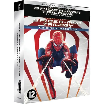 Blu-ray Spider-man Trilogy Origins Collection 4K Ultra HD Blu-ray (2002) 7 disků Blu-ray film Blu-ray Spider-man Trilogy Origins Collection 4K Ultra HD Blu-ray (2002) 7 disků