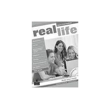 Anglický jazyk Real Life Upper Intermediate Test Book with Audio CD - S. Cunningham, P. Moor, M. Hobbs, J. Keddle
