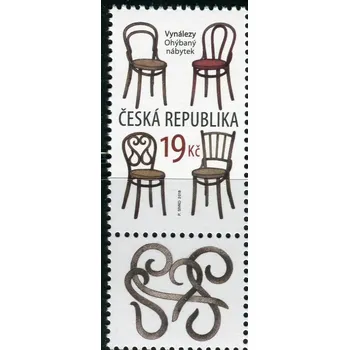 Poštovní známka Česká pošta (2018) č. 981 **- Česká republika - Ohýbaný nábytek - K2D
