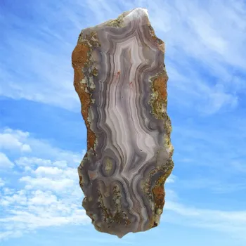 Přírodní kámen Achát z Mexika 130x55mm