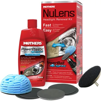 Mothers Polish NuLens Headlight Renewal Kit - sada na renovaci světel | Mothers