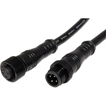Datový kabel Blackline prodlužovací kabel M12 4pin (M) - 4pin (F), kód A, 1m, PVC (2540) - 11.50.2600