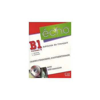 Hudba ECHO B1.2 CAHIER PERSONNEL+CD - PECHEUR, J. - GIRARDET, J.
