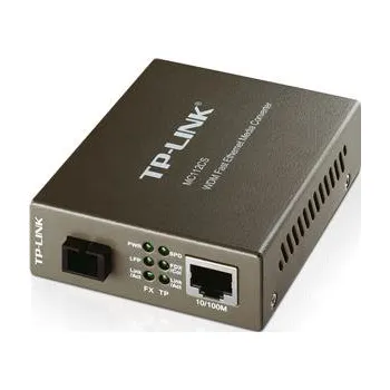 Počítačové příslušenství TP-Link MC112CS WDM media konvertor (1x100Mb/s, 1x simplex SC/UPC, SM, 1310/1550nm, 20km)