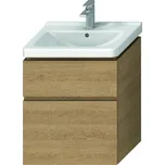 Jika Cubito Pure 60 cm 2 zásuvky dub