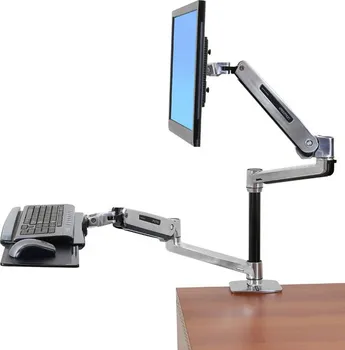 Držák monitoru Ergotron WorkFit-LX, Sit-Stand Desk Mount System (45-405-026)