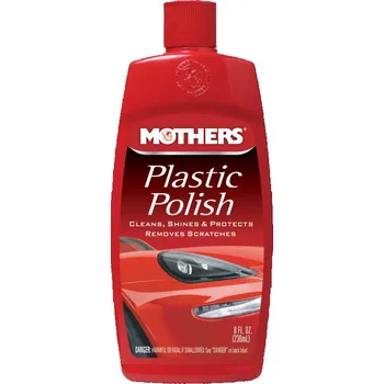 Mothers Polish Plastic Polish - leštěnka a oživovač plastů, 236 ml | Mothers