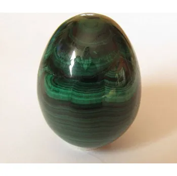 Přírodní kámen Malachit - vajíčko 37X27mm