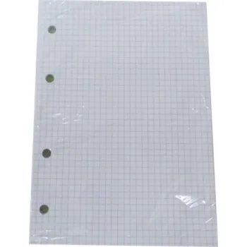 Blok vložka kroužkový zápisník A4 100listů čtvereček