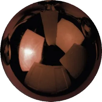 Vánoční ozdoba EuroPalms Vánoční dekorační ozdoby 3,5 cm hnědé 48 ks