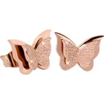 Troli Metal Butterfly KES-048 Rose Gold