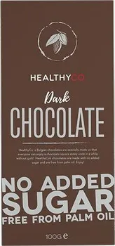 Čokoláda HealthyCo Sugarfree Chocolate 100 g hořká