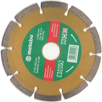 Řezný kotouč Metabo 624269 125 x 22,2 mm