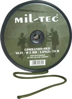 Lano Mil-Tec Commando Olive 9 mm/30 m