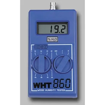 Elbez WHT-860 | Vlhkoměr pro měření vlhkosti dřeva včetně lehké hrotové elektrody a pouzdra