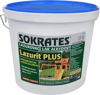 Lak na dřevo Sokrates Lazurit Plus 4 kg
