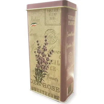 Bonboniéra Bonboniéra B&S LEVANDULE 125g plechová dóza (italské pralinky ve fialové plechovce )
