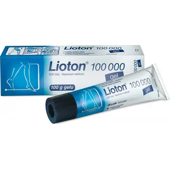 Lioton 100 000 gel Lék na srdce, cévy a krev Lioton 100 000 gel