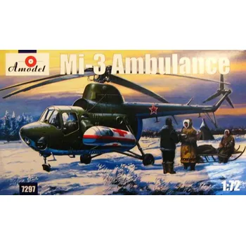 Plastikový model 1/72 Mi-3 Ambulance