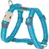 Postroj pro psa Red Dingo Butterfly Turquoise