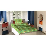 Smolka povlečení Žirafy zelené bavlna 140x200 70x90