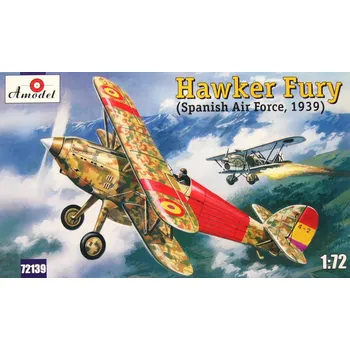 Plastikový model 1/72 Hawker Fury (Spanish Air Force, 1939)