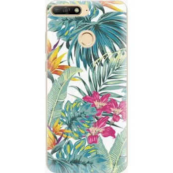 Pouzdro na mobilní telefon Recenze iSaprio Tropical White 03 pro Huawei Y6 Prime 2018