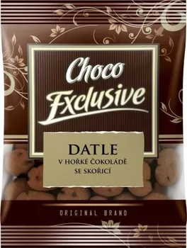 Sušené ovoce Poex Datle v hořké čokoládě se skořicí 150 g