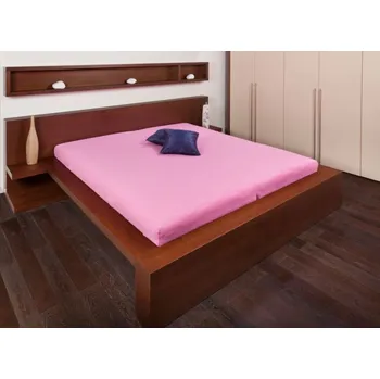 Prostěradlo Smolka froté prostěradlo 90x200 - světle růžová
