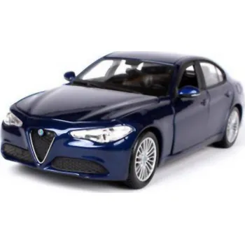 autíčko Bburago Alfa Romeo Giulia 2016 1:24 modré
