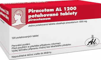 Lék na neurologické potíže Piracetam AL 1200