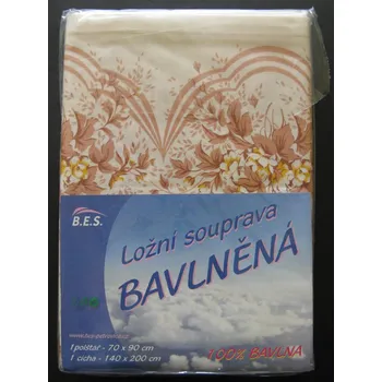 Povlečení Bavlněné povlečení 140x200 - Beatrice