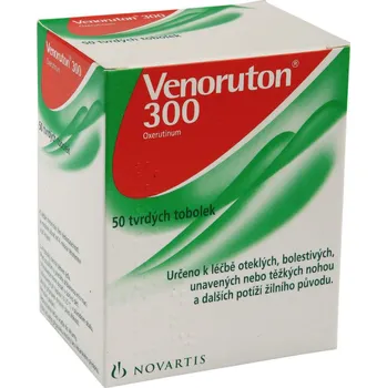Lék na srdce, cévy a krev Venoruton 300 mg 50 tob.