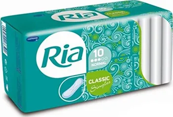 Hygienické vložky Ria Classic Singles Normal 10 ks