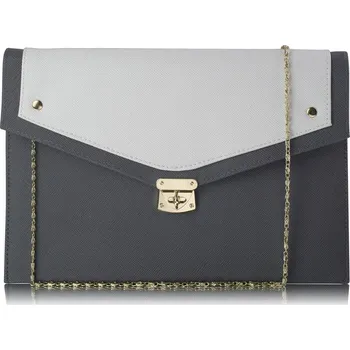 Kabelka Luxusní kabelka psaníčko šedobílá – LS Fashion LSE00276 | Cooltovka.cz