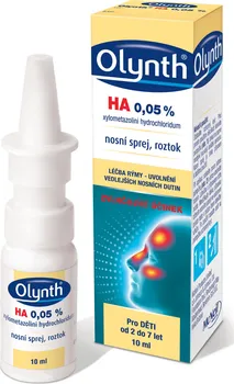 Lék na kašel, rýmu a nachlazení Olynth HA 0,05 % 10 ml