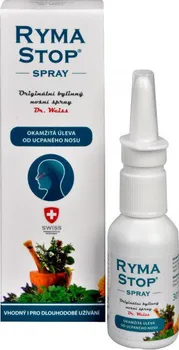 Nosní sprej Simply You RymaStop Dr. Weiss bylinný nosní spray 30 ml