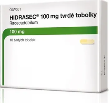 Lék na průjem Hidrasec 100 mg 10 tob.