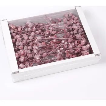 Zahradní dekorace SU Bellgums na Stonku Frosted Červený 50ks (0664979968732)