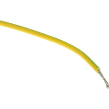 elektrický kabel Vodič silikonový žlutozelený SIF 1,5 metráž