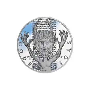 Pražská mincovna Codex Gigas - sada stříbrných medailí - Proof - 31.1 g