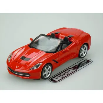 autíčko Chevrolet Corvette Stingray 2014 Convertible (sběratelský model, určeno pouze k vystavení)