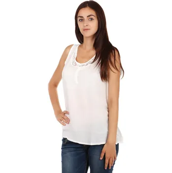 Glara Dámské letní krajkové tílko 73286