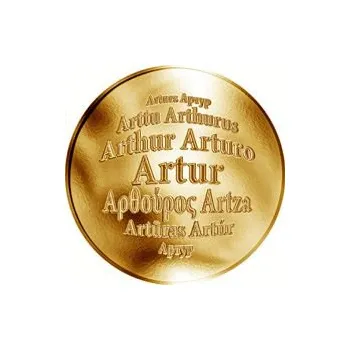 Česká jména - Artur - zlatá medaile