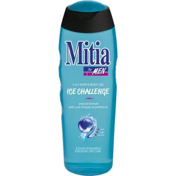 Sprchový gel Mitia for Men Ice Challenge 2 v 1 sprchový gel a šampon 400 ml