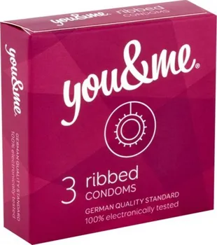 Kondom Primeros You & Me Ribbed 3 ks