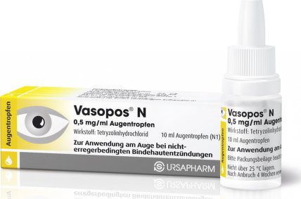 Vasopos N 0,5 mg/ml oph. gtt. sol. 1 x 10 ml 